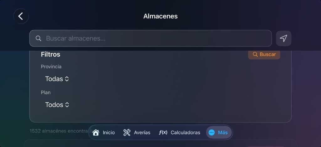 Directorio de almacenes eléctricos