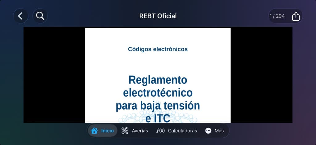 REBT y ITC-BT en el bolsillo